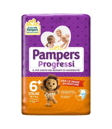 PAMPERS PROGRESSI XL 17PZ