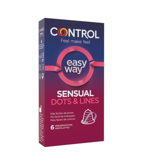 CONTROL SENSUAL DOTS&L EW 6PZ