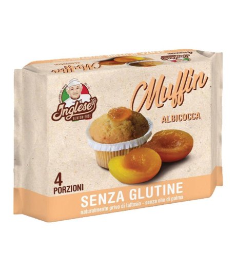 INGLESE Muffin Albicocca 185g