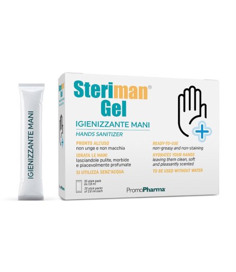 STERIMAN GEL IGIENIZZANTE MANI