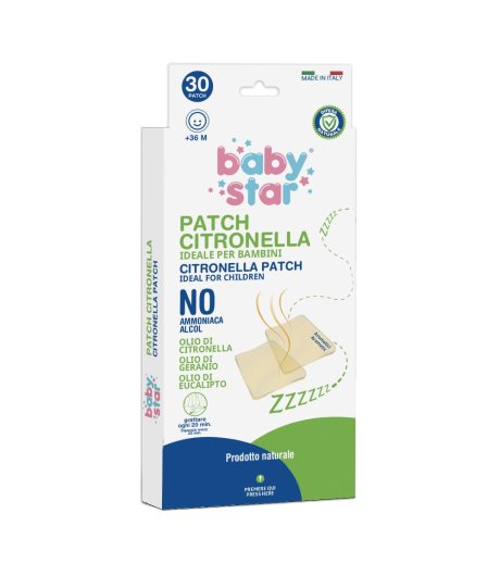 BABYSTAR NAT PATCH CITRONELLA