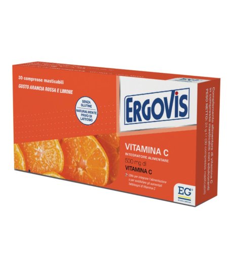 ERGOVIS VITAMINA C 500MG 30CPR