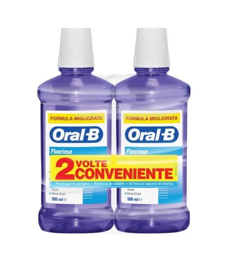 Oralb Fluorinse Collut 2x500ml