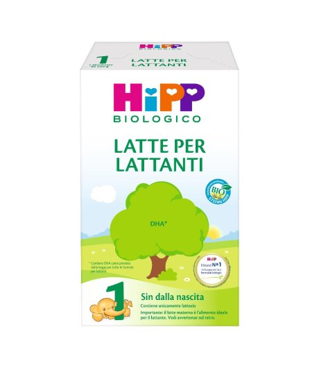 HIPP BIO 1 LATTE LATTANTI 600G