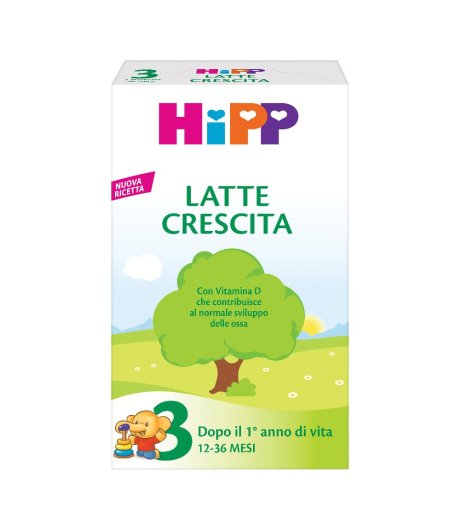 HIPP 3 LATTE CRESCITA 500G