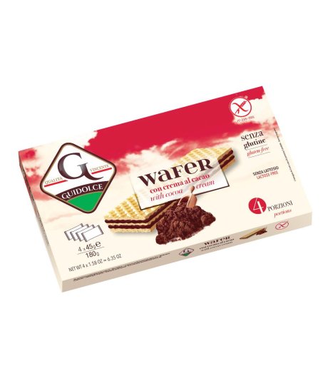 WAFER GUSTO CACAO 4X45G