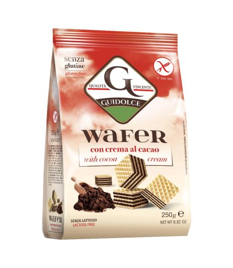 WAFER GUSTO CACAO 250G