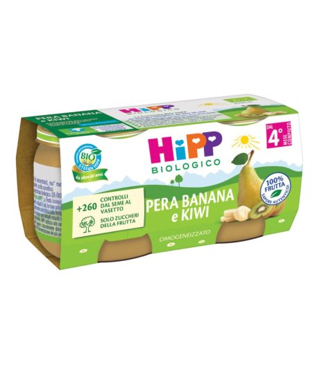 HIPP BIO OMOG KIWI/BAN/PE2X80G