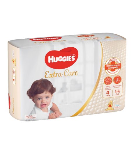 HUGGIES EXTRA CARE GR 4 38PZ