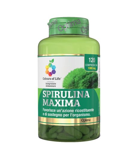 OPTIMA Spirulina Maxima 120Cpr