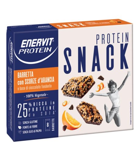 ENERVIT PROTEIN SNACK SCZ 8BAR