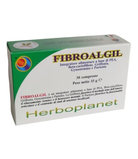 Fibroalgil Integratore Alimentare per il Benessere Mentale e il Relax 30 Compresse 