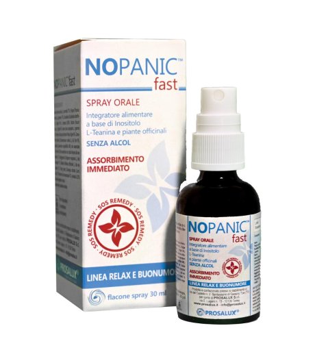 Nopanic Fast Spray Orale 30ml
