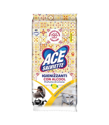 ACE SALVIETTE IGIEN SGRAS 40PZ