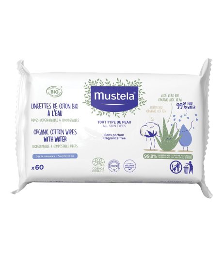 MUSTELA SALV ACQ COT BIO 60PZ