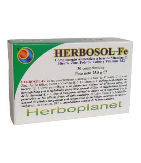 Herbosol Fe 30cpr