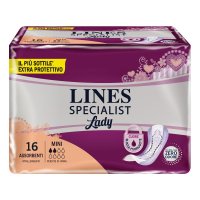 LINES SPECIALIST LADY 16 ASSORBENTI FEMMINILI MINI