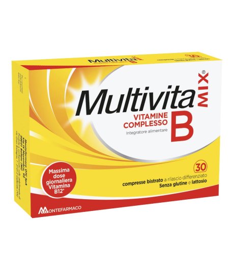 MULTIVITAMIX VIT B BISTR 30CPR