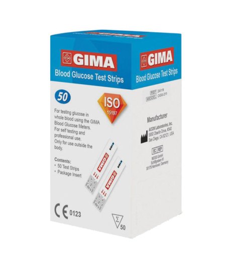 GIMA Strisce Glicemia 50pz