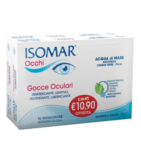 ISOMAR OCCHI MONOD 10FL BIPACK