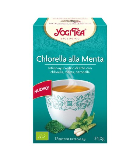 YOGI TEA CHLORELLA MENTA 34G