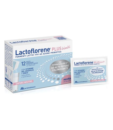 LACTOFLORENE PLUS BIMBI 12BUST