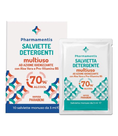 PHARMAMENTIS SALV 70%ALC 10PZ