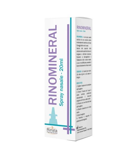 RINOMINERAL SPRAY NASALE 20ML