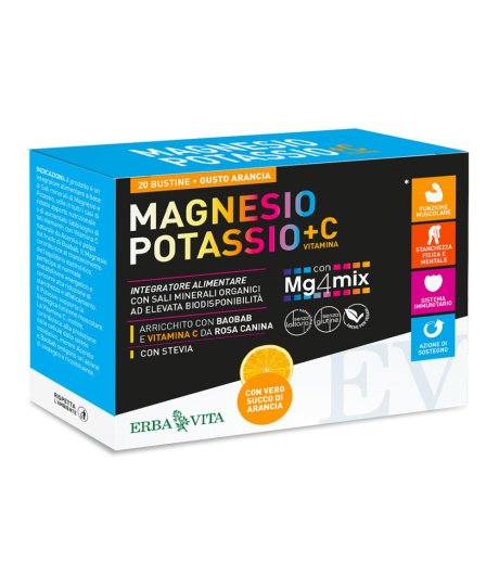 Magnesio Potassio +c Vit Ara