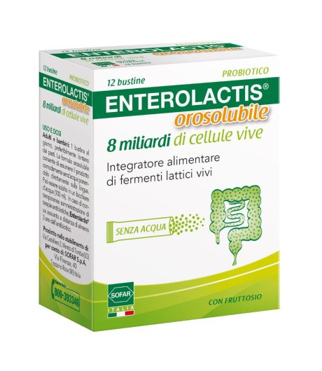 Enterolactis 8mld 12bust Oroso