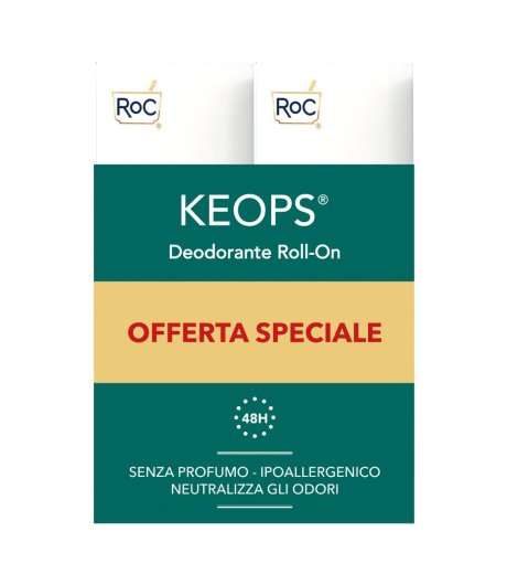 ROC KEOPS DEO ROLL ON 2X30ML