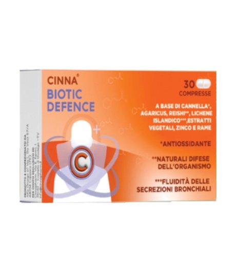 CINNA BIOTIC DEFENCE 30CPR