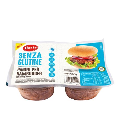 Doria Panini Hamburger 4x50g