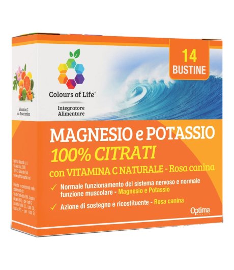 Magnesio Potassio Vit C 14bust