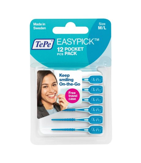 TEPE Easypick M/L Blu 12pz