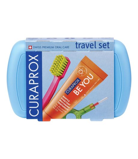 CURAPROX TRAVEL SET BLUE