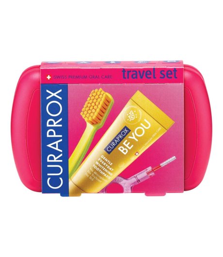 CURAPROX TRAVEL SET MAGENTA