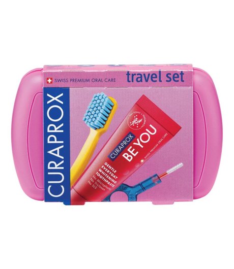 CURAPROX TRAVEL SET PINK