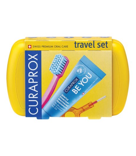 CURAPROX TRAVEL SET YELLOW