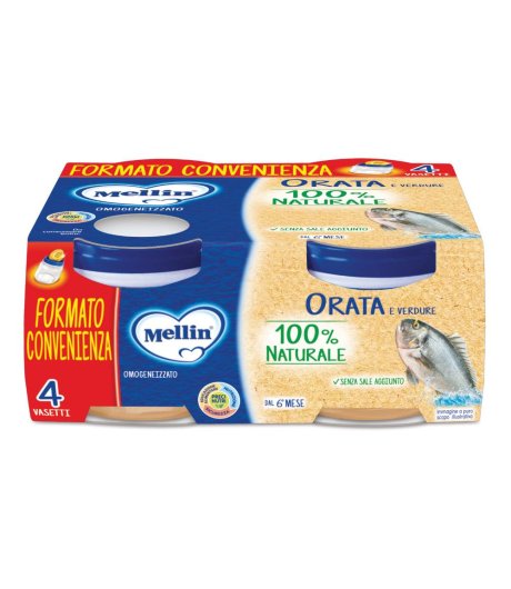 Mellin Omog Orata 4x80g