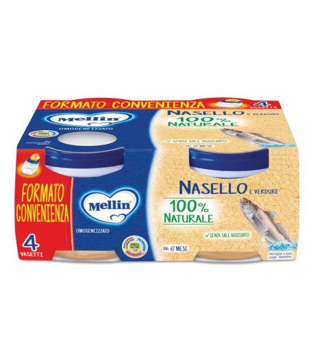 OMO MELLIN Nasello 4x80g