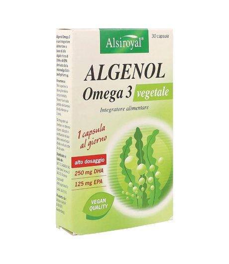 ALGENOL OMEGA 3 VEGETALE 30CPS