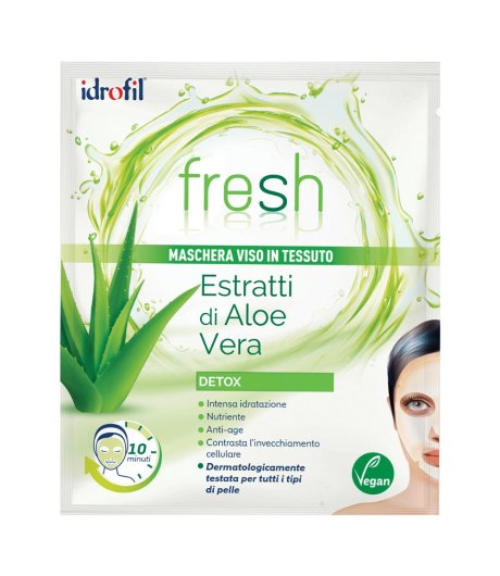 Maschera Viso Tessuto Fres