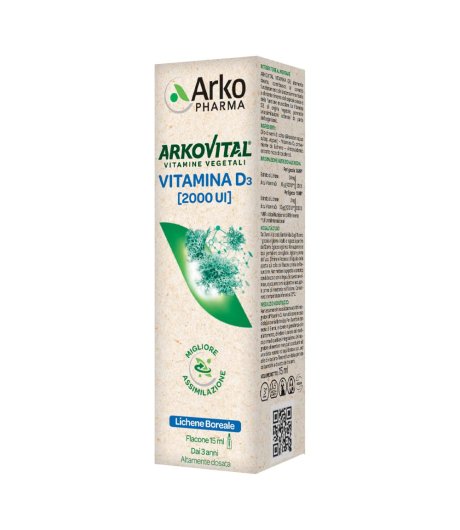 ARKOVITAL VIT D3 15ML