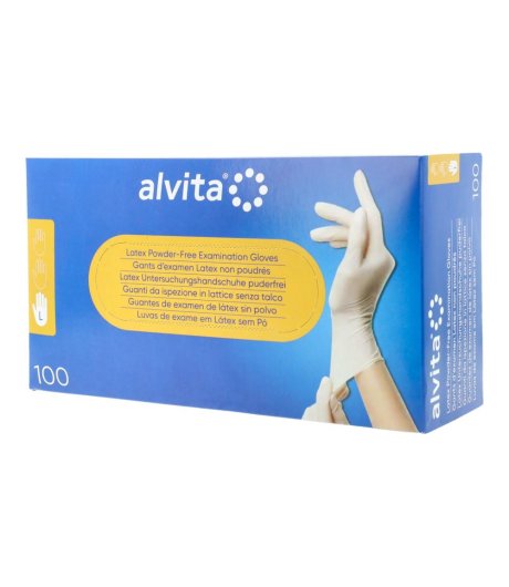 ALVITA GUANTI LATT S/POLV L100