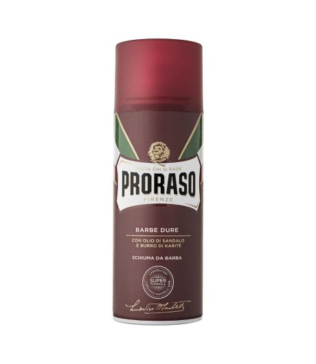 PRORASO SCHIUMA BARBE DURE 400 ML