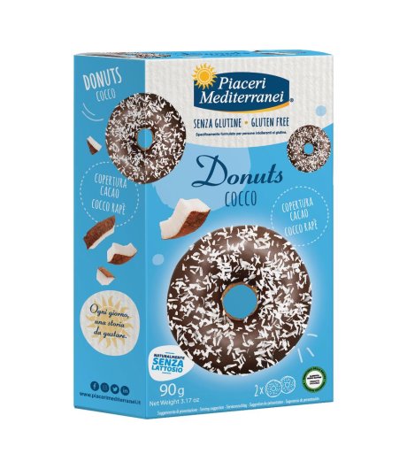 PIACERI MEDIT DONUTS COCCO 90G