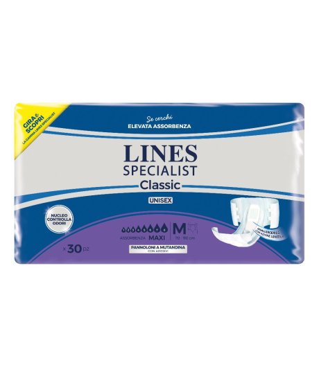 LINES CLAS PANN MAXI M 30PZ