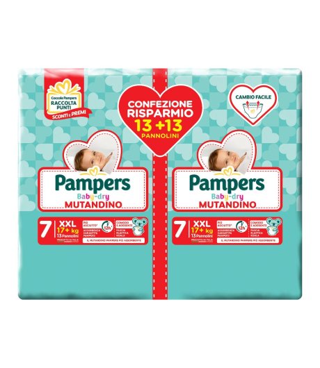 PAMPERS BD MUT DUODWCT XXL 26P