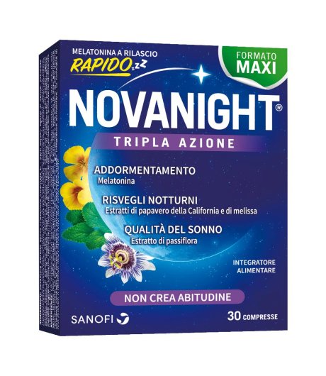 Novanight Tripla Azione 30 Compresse